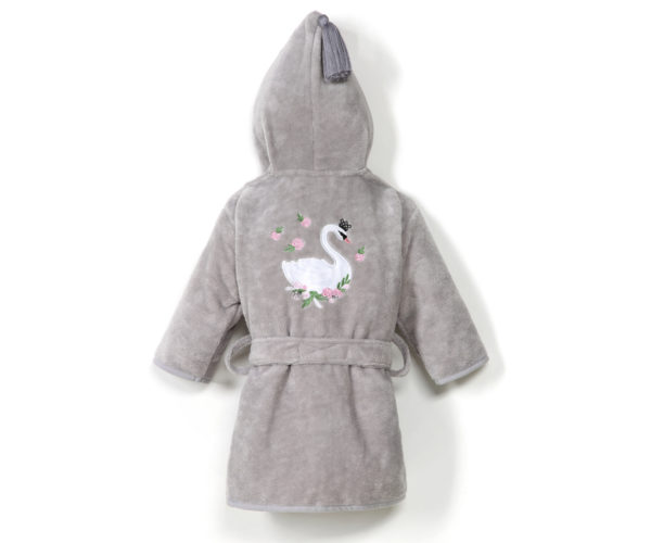 Μπουρνούζι Bamboo Small Grey Moonlight Swan - Image 2