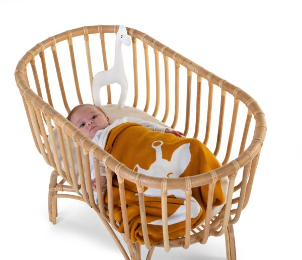 Rattan Λίκνο Childhome & Στρώμα - Image 5
