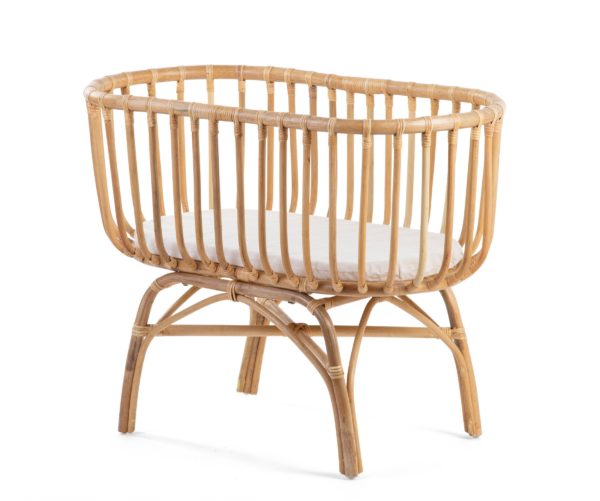 Rattan Λίκνο Childhome & Στρώμα - Image 4