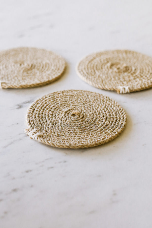 Circles Jute Σουβέρ 4τμχ - Image 3