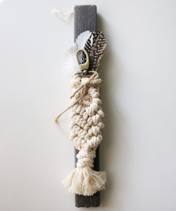 Macrame Λαμπάδα