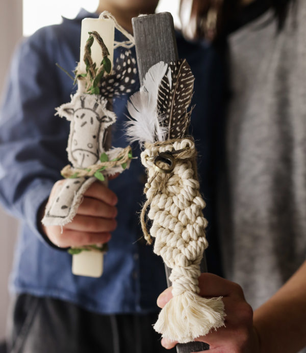 Macrame Λαμπάδα - Image 4