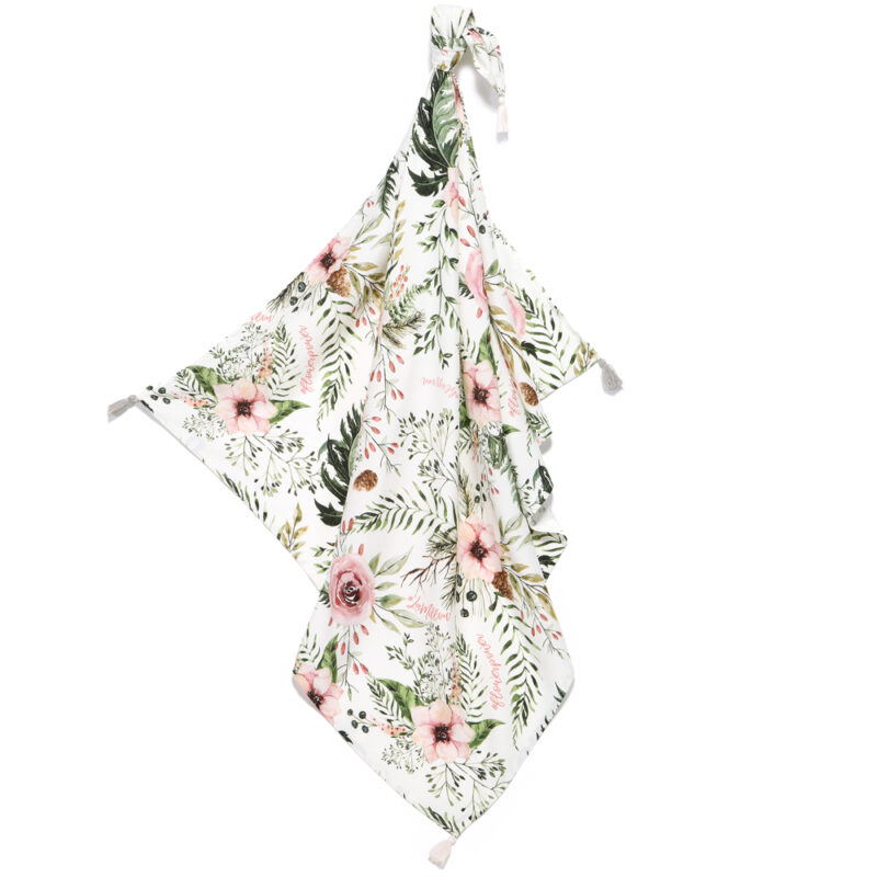 Wild Blossom Bamboo Κουβέρτα Swaddle