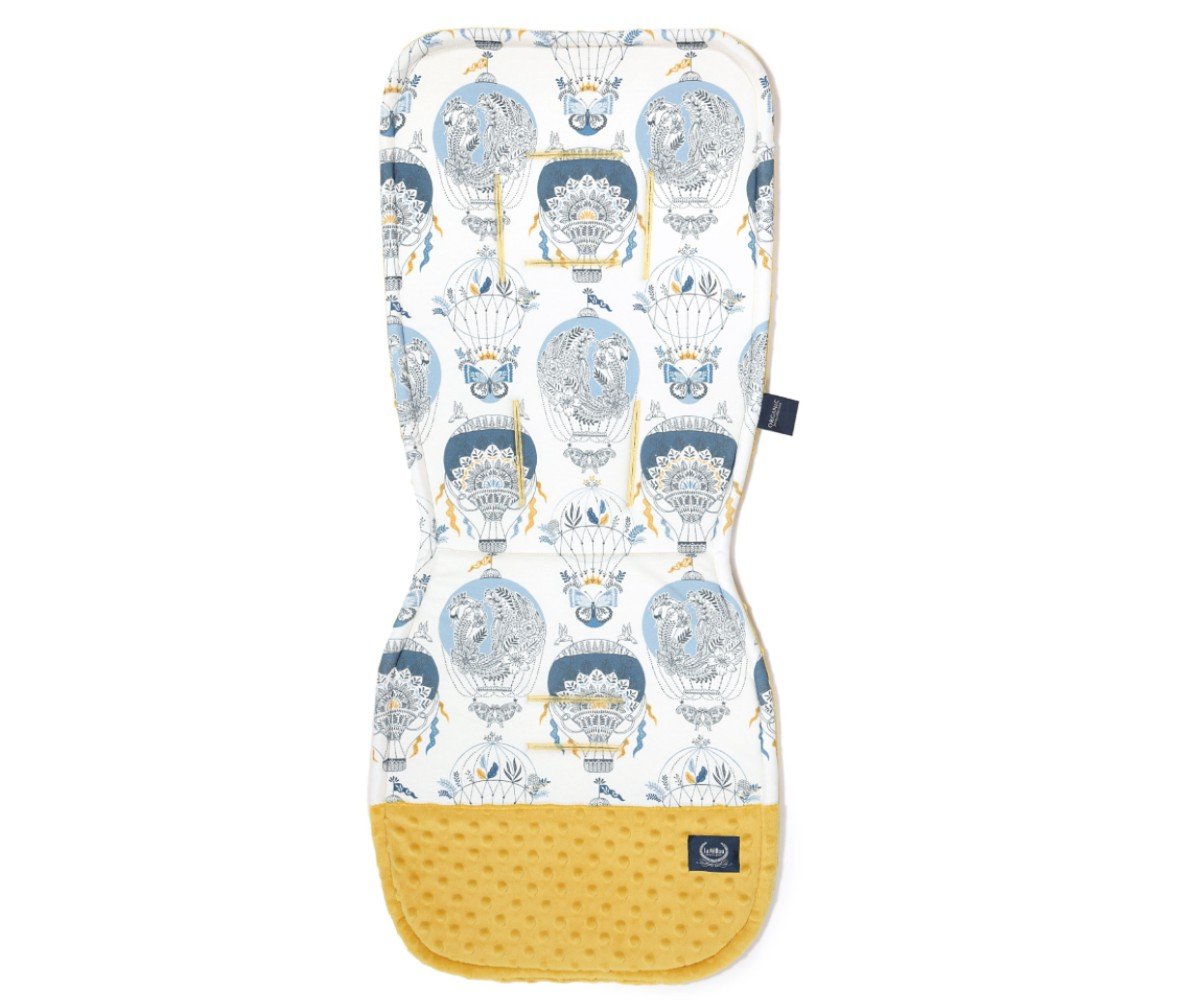 Organic Jersey Stroller Pad - Sky Cappadocia