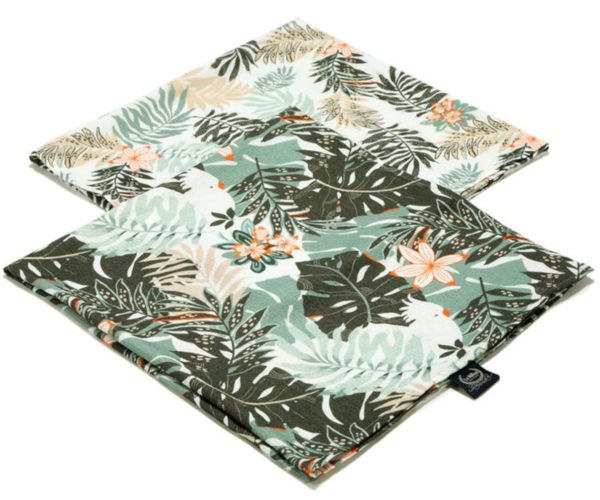 2 Pack Bamboo Μικρές Μουσελίνες - Papagayo (Silver Plus Protection Τεχνολογία)