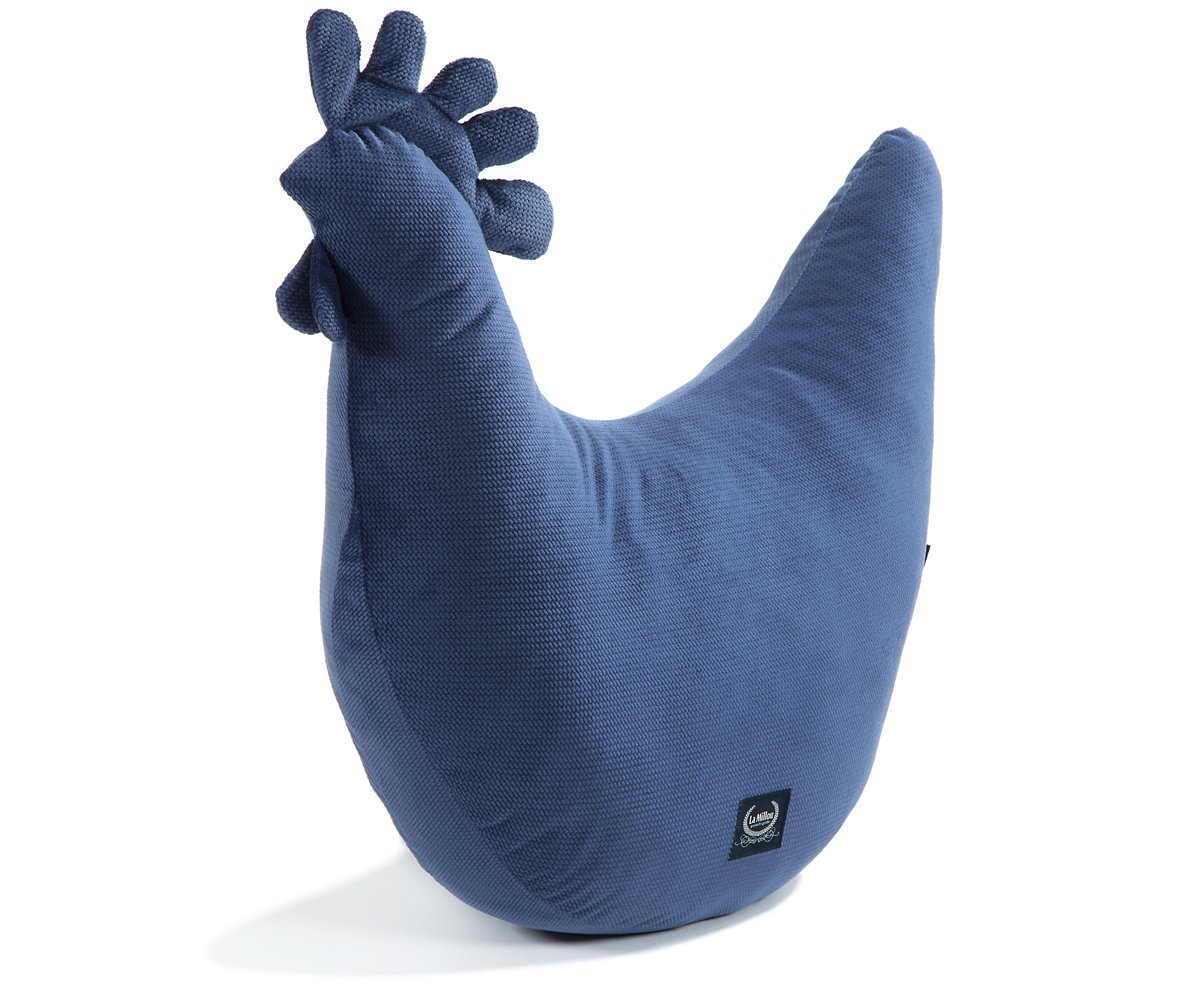 Kura Velvet Harvard Blue