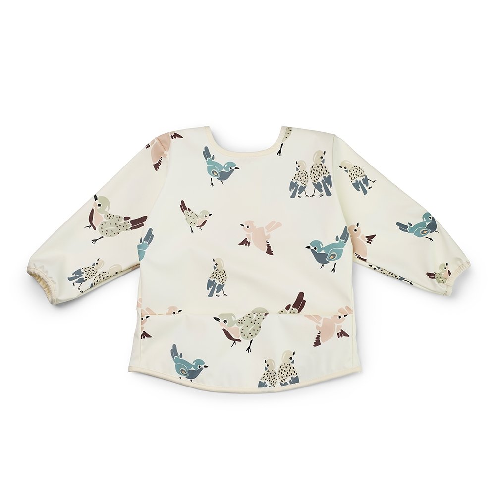 Baby Bib Μακρύ Μανίκι - Feather Friends