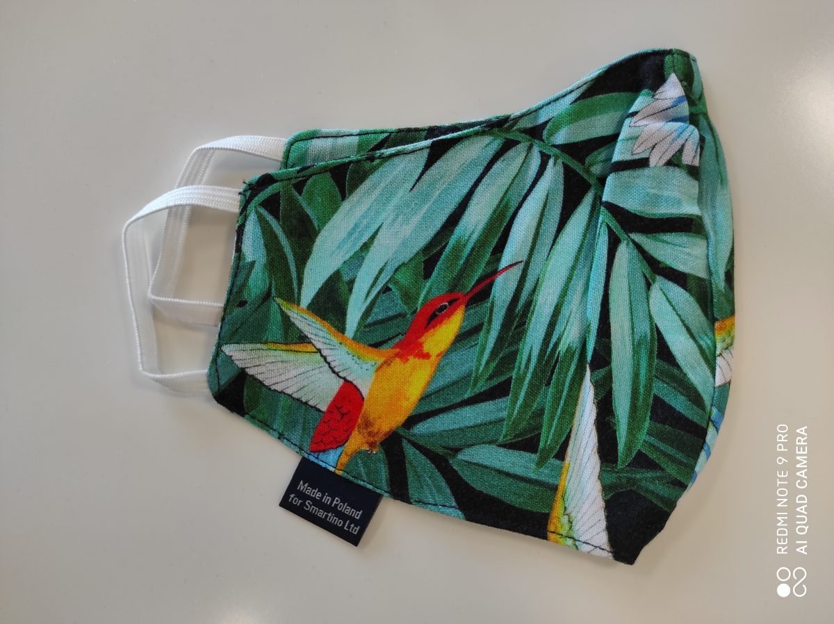 Bamboo Face Mask - Colibri