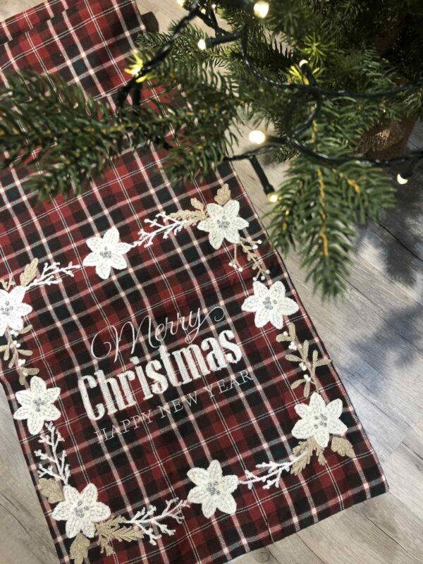 Plaid Merry Christmas - Runner