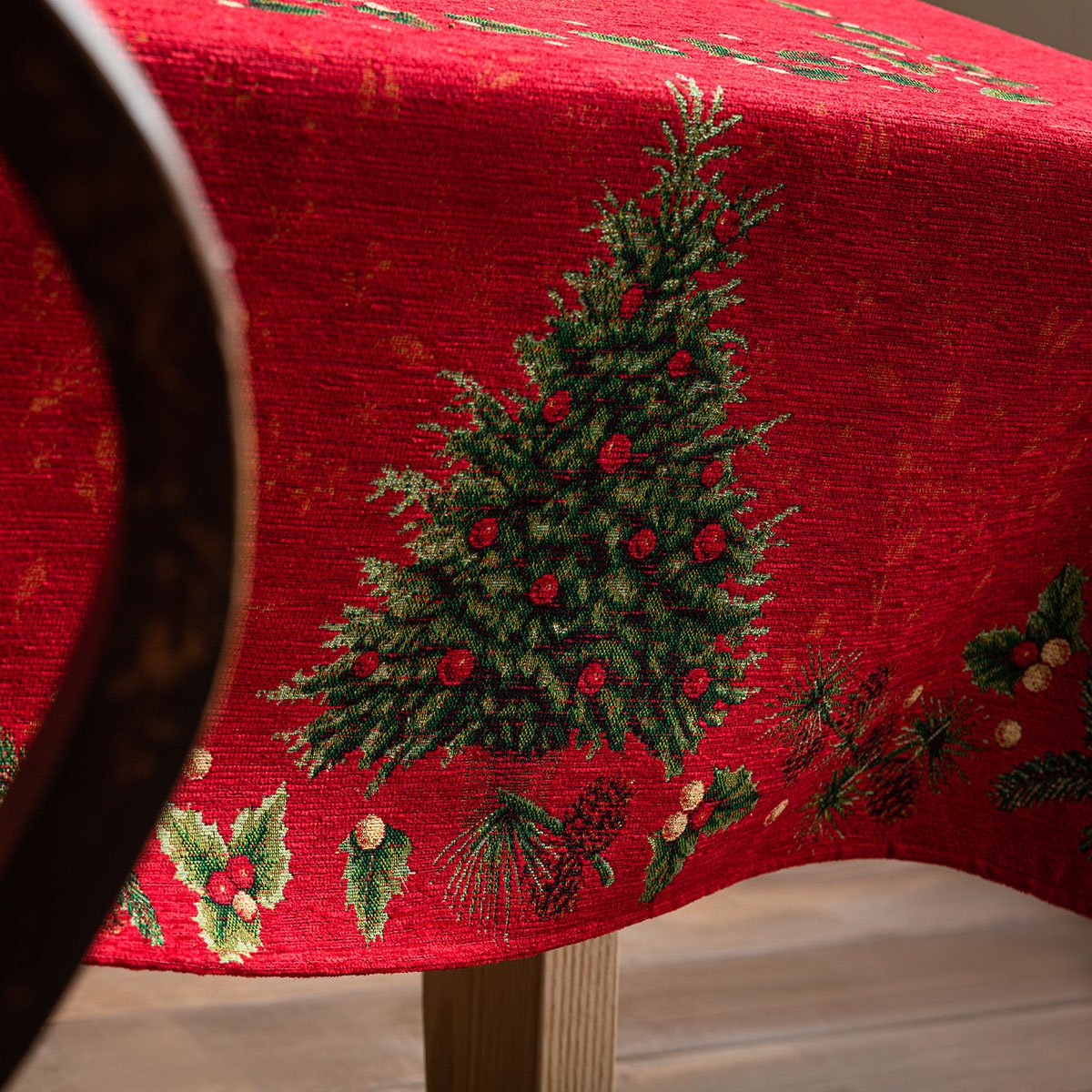 Red Christmas Tree - Τραπεζομάντηλο - Image 2