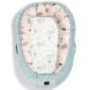 Dundee & Friends Baby Nest Pink Smoke Mint