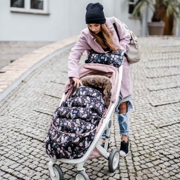 Stroller Bag Combo - Magic Owl - Smoke Rose - Image 3