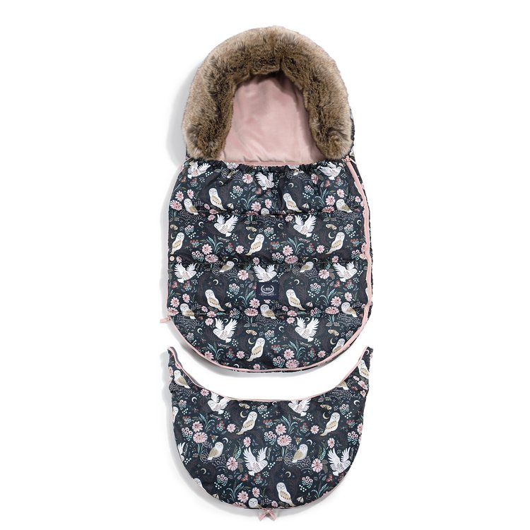 Stroller Bag Combo - Magic Owl - Smoke Rose