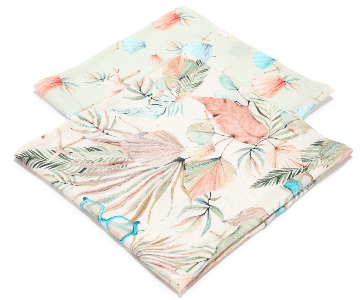 2 Pack Bamboo Μικρές Μουσελίνες - Boho Girl