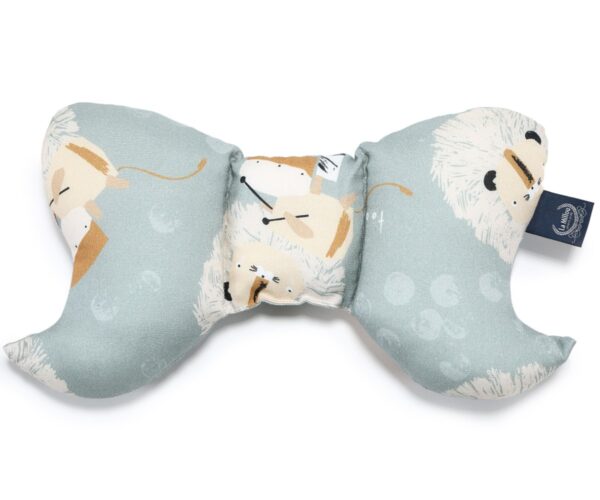 Organic Jersey Angel’s Wings - Wild Cats Stone - Ecru
