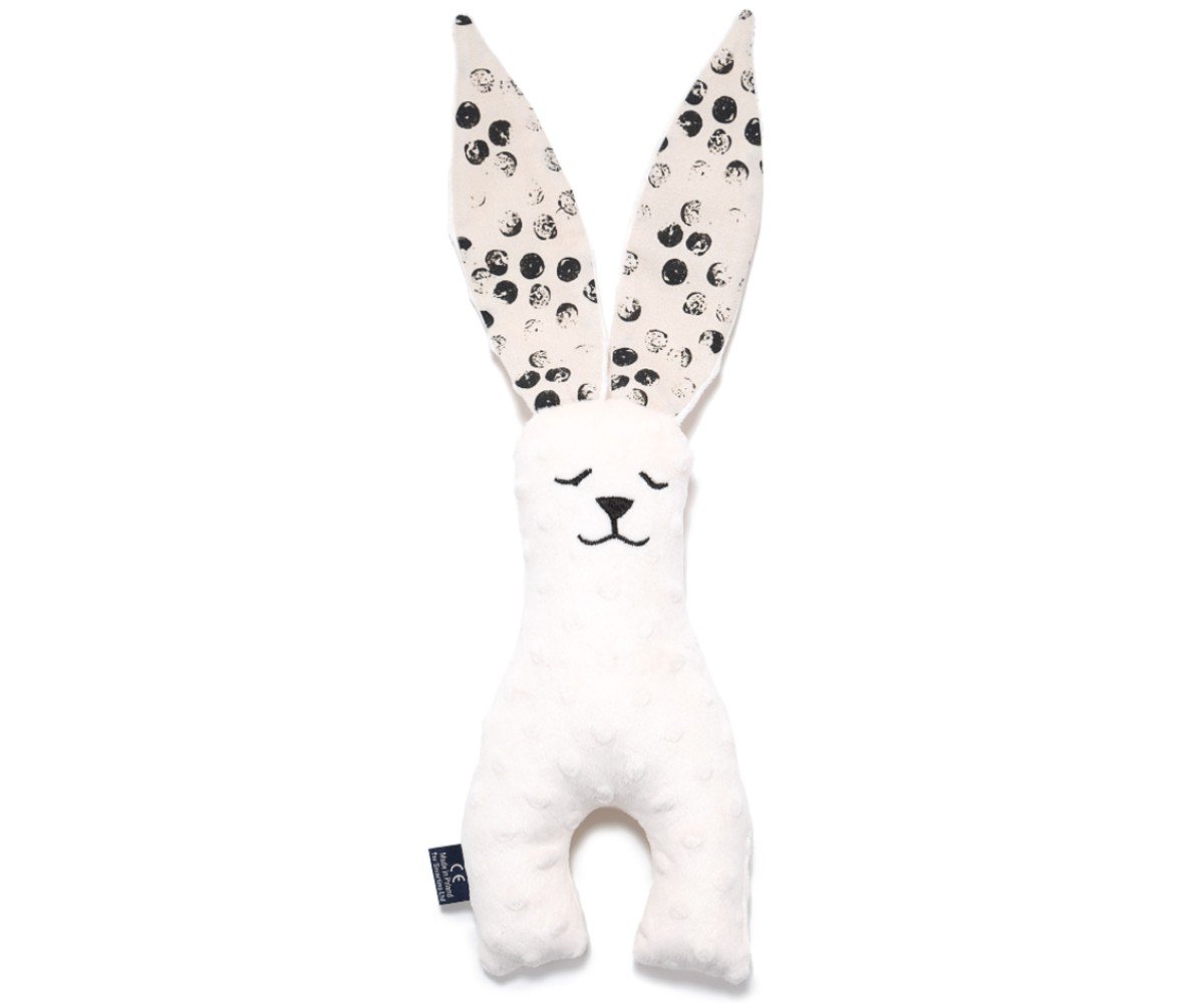 Small Bunny Wild Dots - Ecru