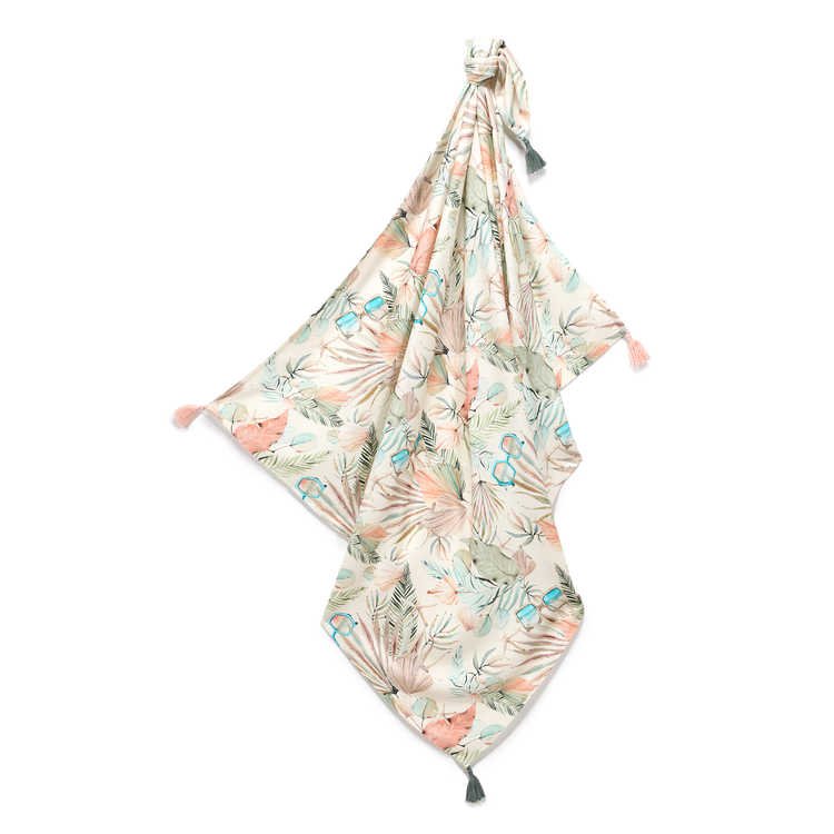 Bamboo Κουβερτούλα Swaddler Boho Girl