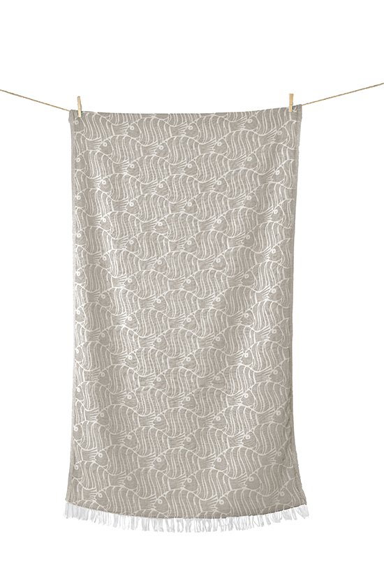 Anna's Fish Pestemal - Grey