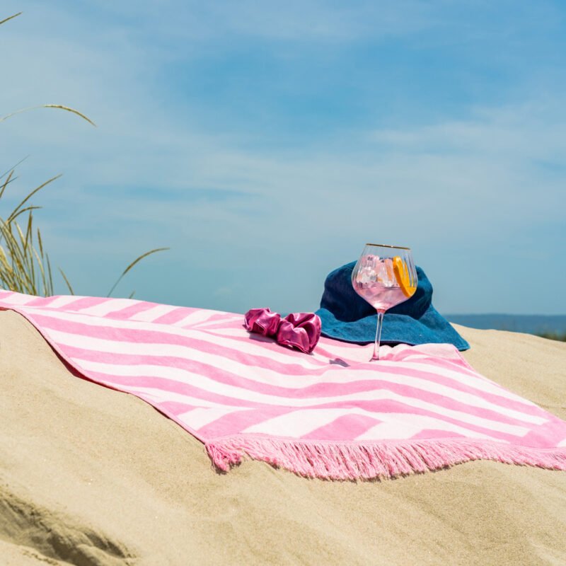 Summer Breeze Pink Gum – Πετσέτα Θαλάσσης