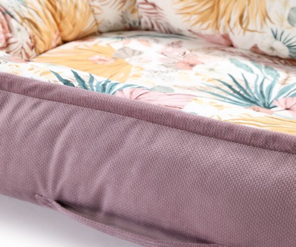 Baby Nest Boho Palms Light -French Lavender - Image 4