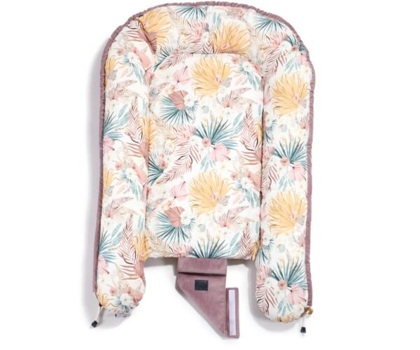 Baby Nest Boho Palms Light -French Lavender - Image 2