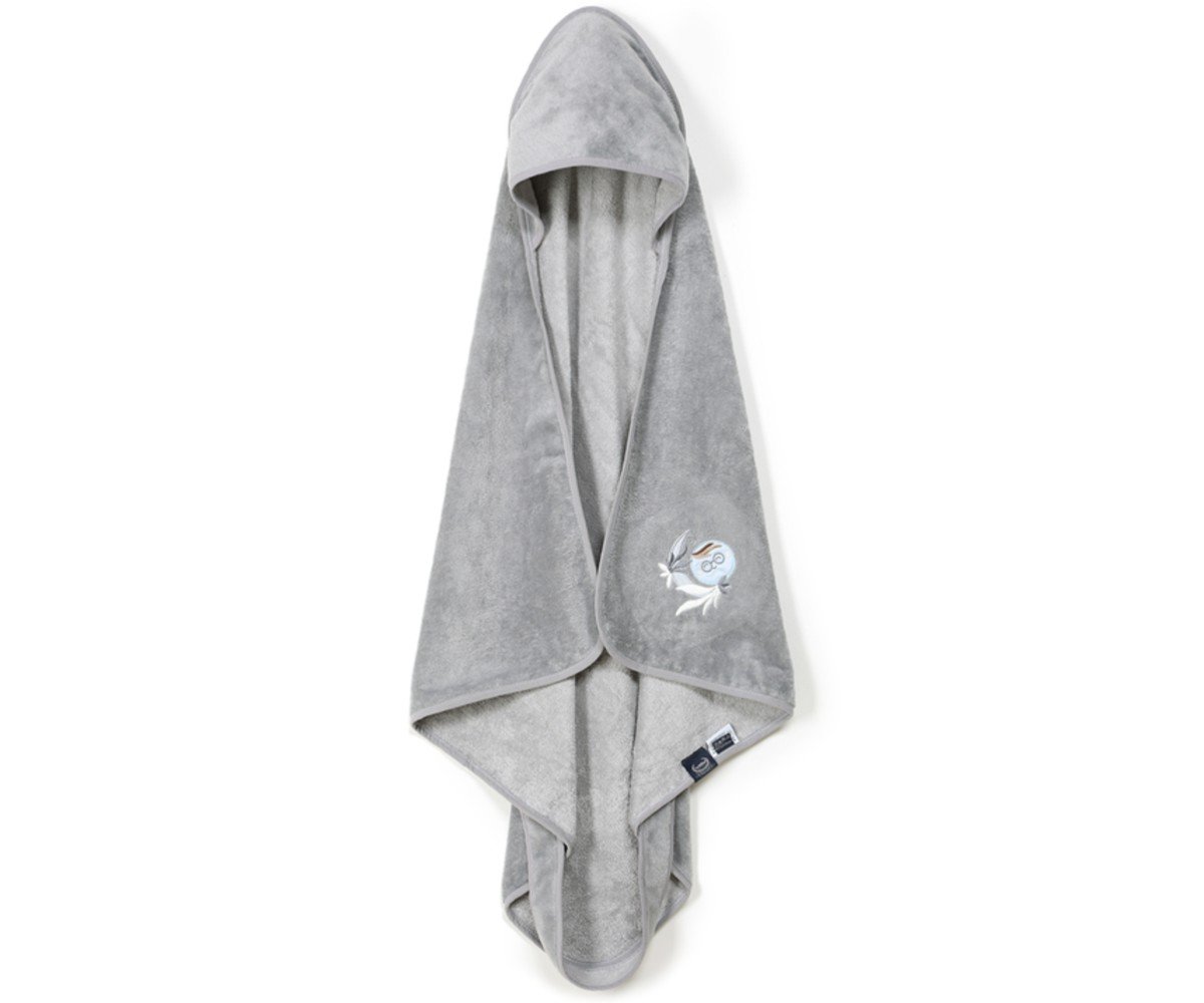 Πετσέτα Bamboo Newborn - Grey - Fly Me To The Moon - Sky