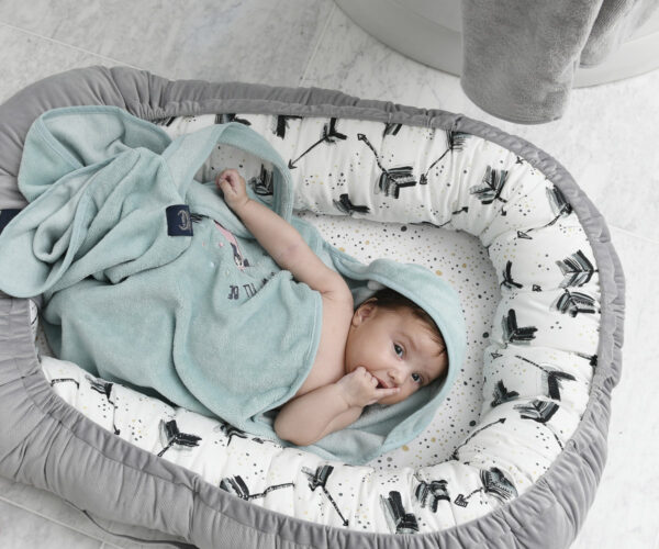 Πετσέτα Bamboo Newborn - Powder Pink - Fly Me To The Moon - Nude - Image 7