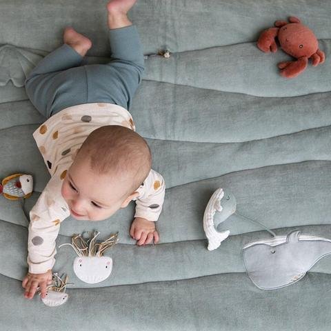 Υφασμάτινο Στρώμα Δραστηριοτήτων - Ocean Mint 100X80 - Image 3