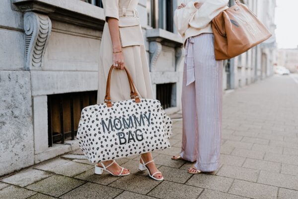 Τσάντα Αλλαγής Childhome Mommy Bag Big Canvas Leopard - Image 6