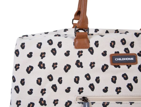 Τσάντα Αλλαγής Childhome Mommy Bag Big Canvas Leopard - Image 2