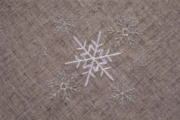 Snowflake Χριστουγεννιάτικο Τραπεζομάντηλο σε 2 Διαστάσεις - Image 3