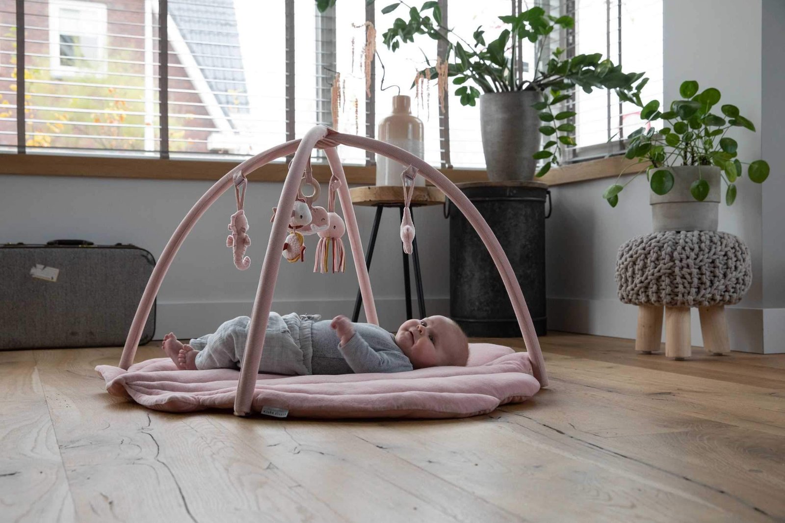 Βρεφικό Γυμναστήριο Δραστηριοτήτων Κοχύλι Ocean Pink - Little Dutch - Image 9
