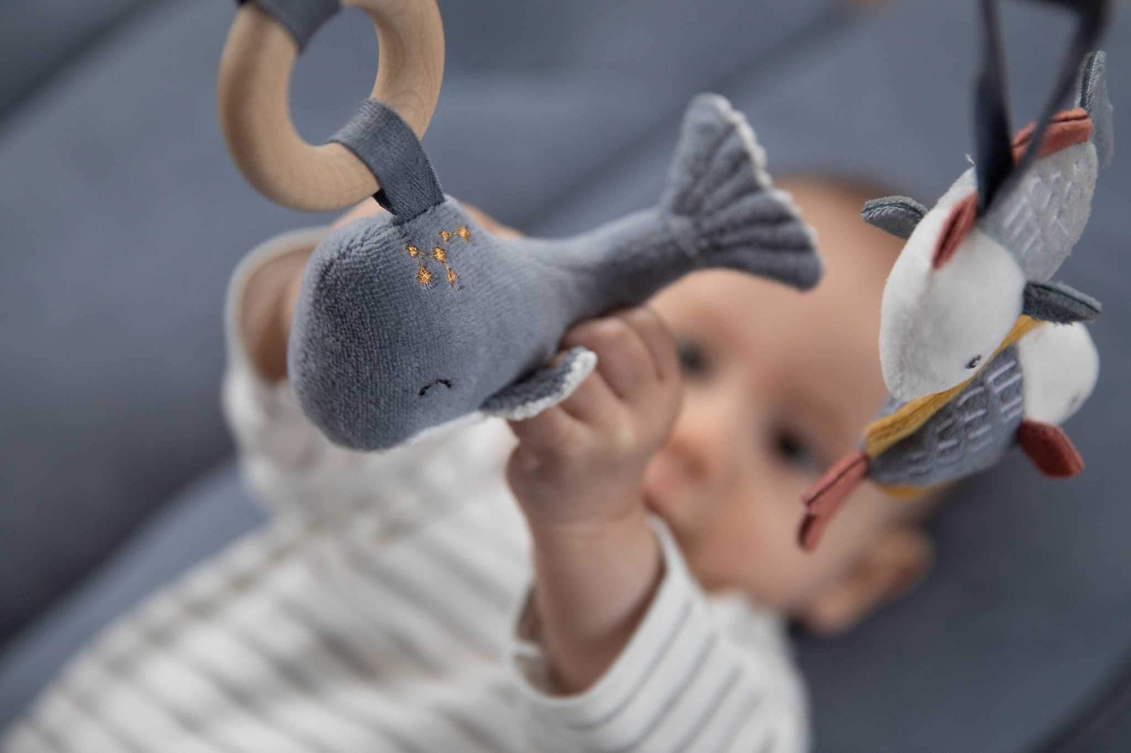 Βρεφικό Γυμναστήριο Δραστηριοτήτων Κοχύλι Ocean Blue - Little Dutch - Image 5