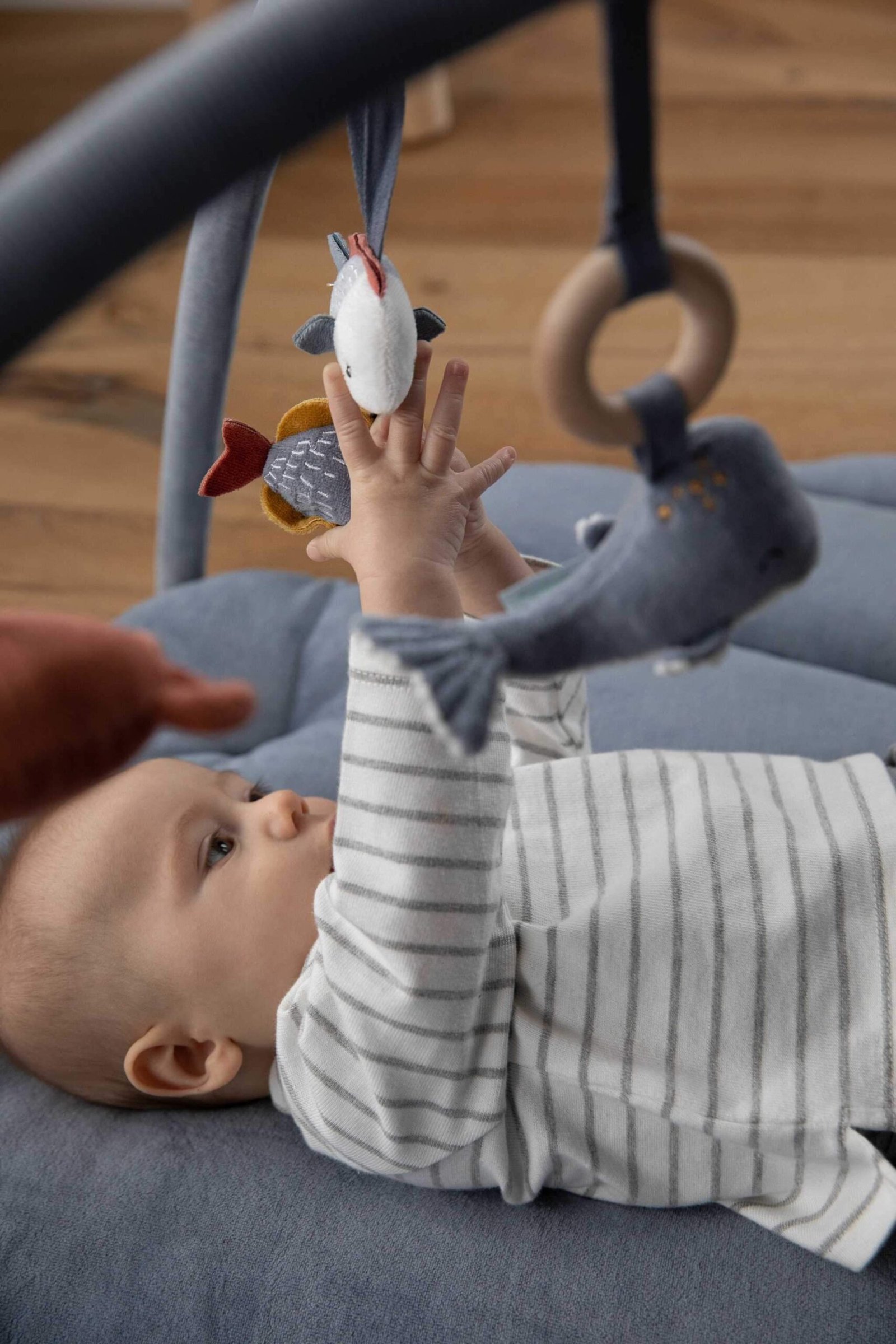 Βρεφικό Γυμναστήριο Δραστηριοτήτων Κοχύλι Ocean Blue - Little Dutch - Image 4