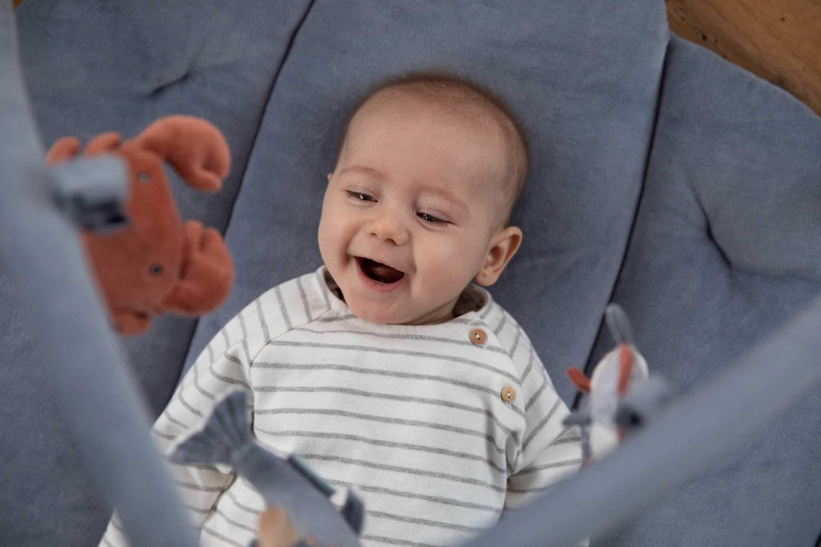 Βρεφικό Γυμναστήριο Δραστηριοτήτων Κοχύλι Ocean Blue - Little Dutch - Image 3