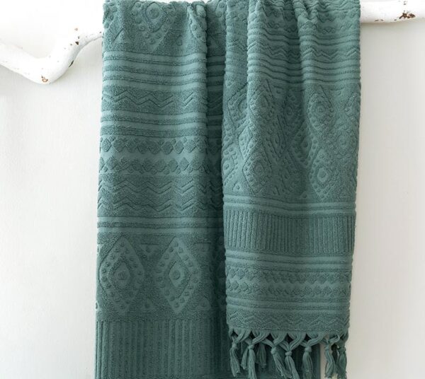 Annia Πετσέτα Δύο Διαστάσεων Teal