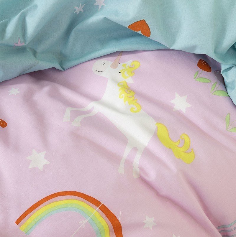 Little Unicorn-Σετ Σεντόνια Μονά - Image 2