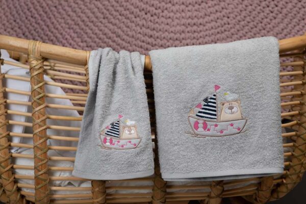 Boo Σετ Πετσέτες 2 τμχ. Sailor