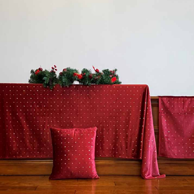 FQ45847 Χριστουγεννιάτικο Τραπεζομάντηλο