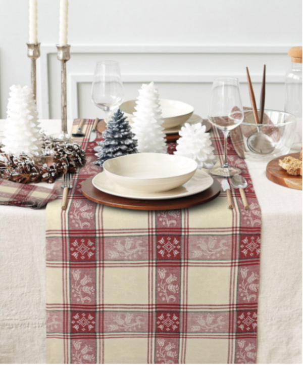 Carols Christmas Runner Κόκκινο