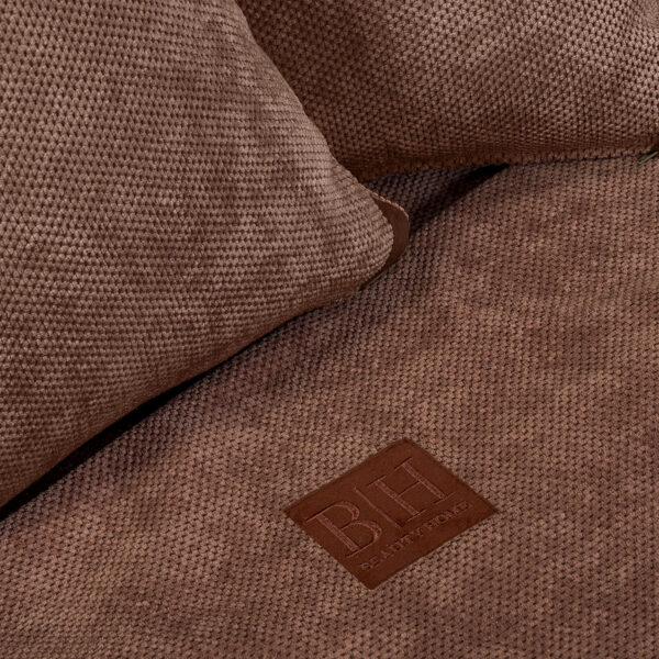 Micro Velour Ριχτάρι Art 8405 Κεραμιδί - Image 2