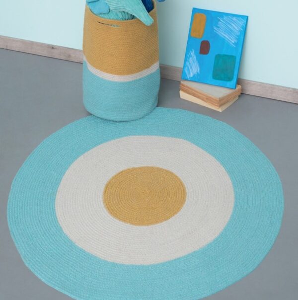 Καλάθι Αποθήκευσης Kids Decor Polichro Aqua - Image 2