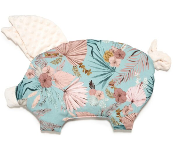 Sleepy Pig Boho Palms - Ecru