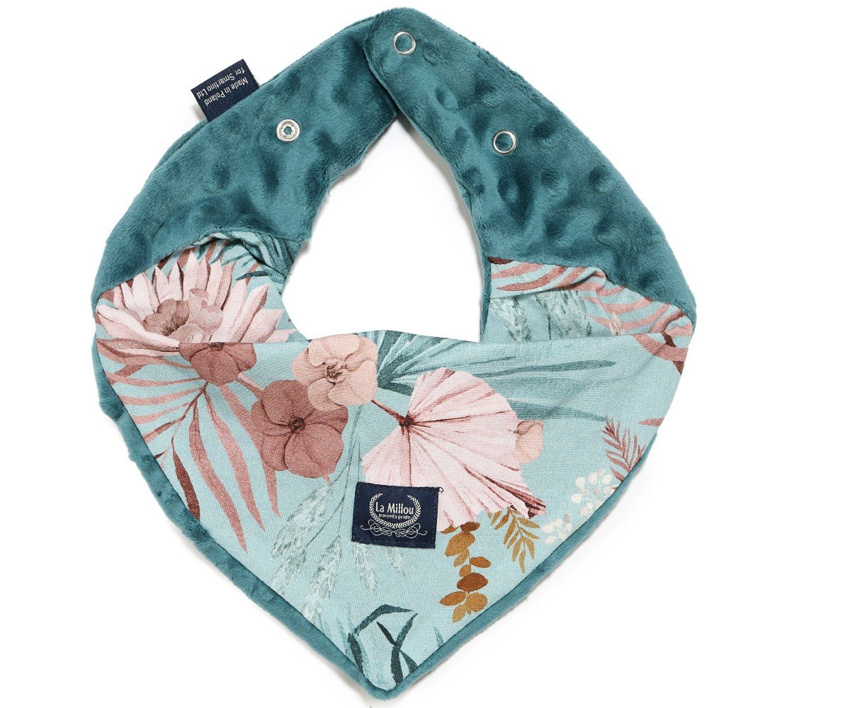 Warm Neck – Boho Palms - Deep Ocean