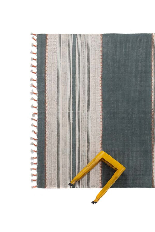 Lotus Cotton Kilim 032 - Image 3