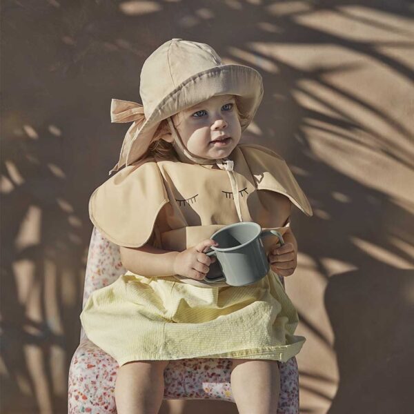Baby Bib - Elephant Pure Khaki - Image 2