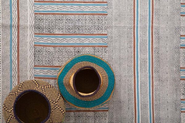 Lotus Cotton Kilim 421 - Image 3