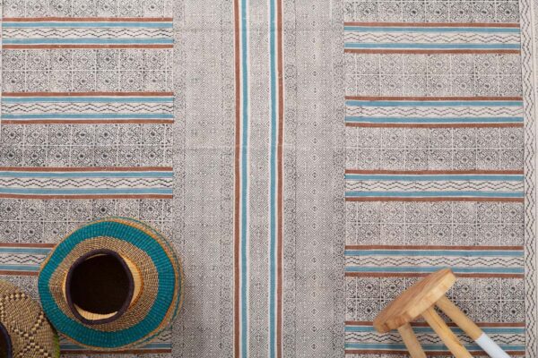 Lotus Cotton Kilim 421 - Image 4