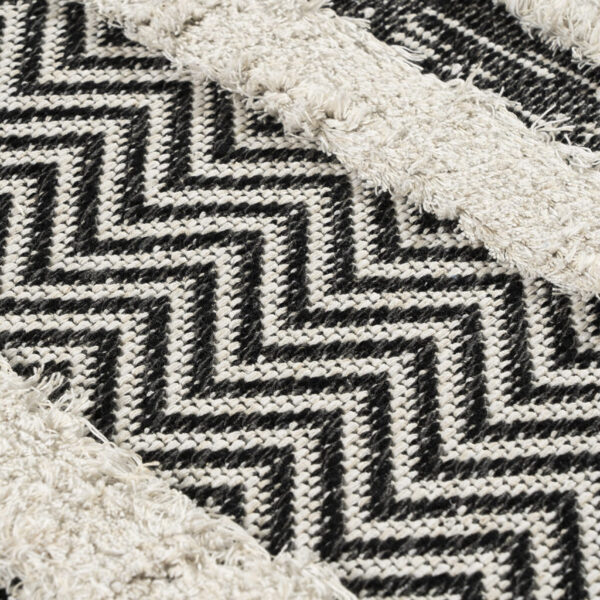 Χαλί Βαμβακερό Morocotton 9241 Γκρι - 2 Διαστάσεις - Image 3