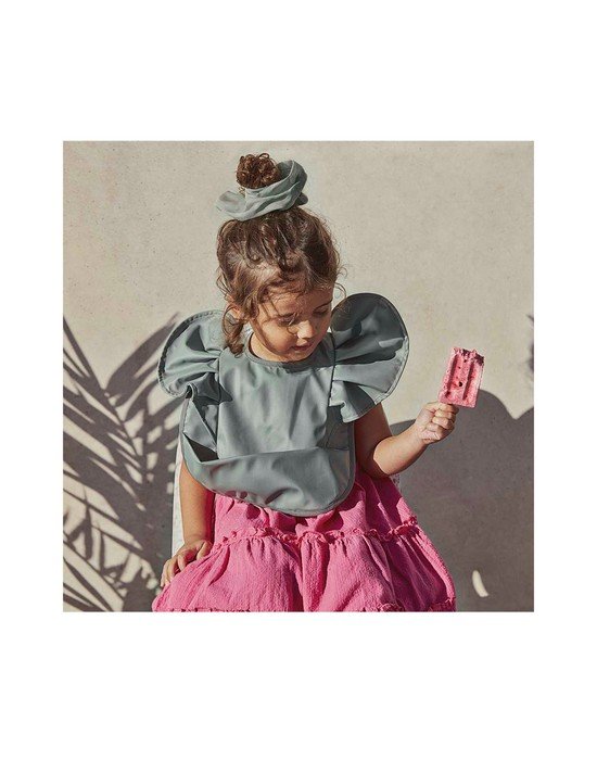 Baby Bib - Deco Turquoise Wings - Image 2